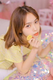 向阳处的她